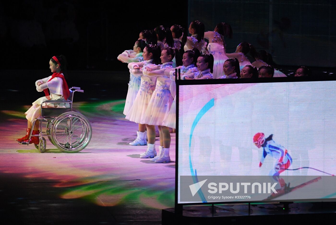 Closing ceremony of XII Winter Paralympic Games