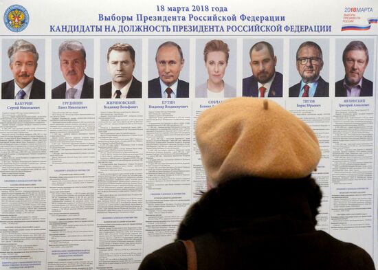 Voting in Russian presidential election abroad