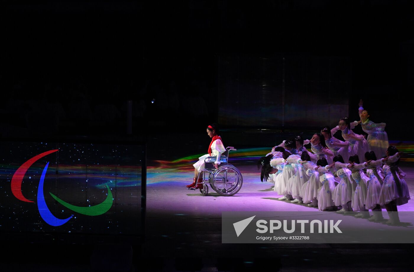 Closing ceremony of XII Winter Paralympic Games