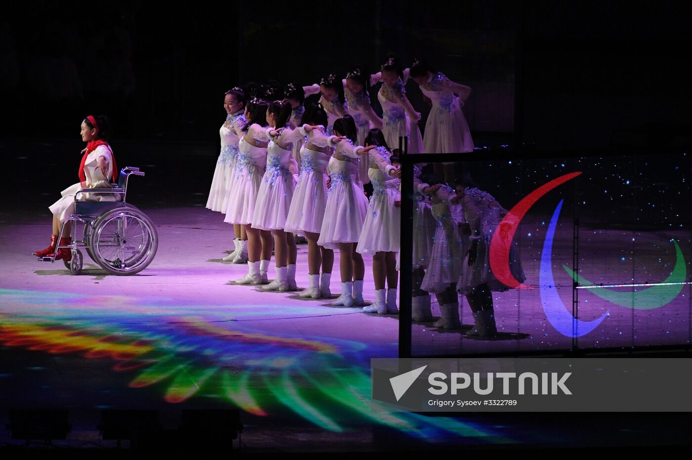 Closing ceremony of XII Winter Paralympic Games