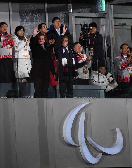 Closing ceremony of XII Winter Paralympic Games
