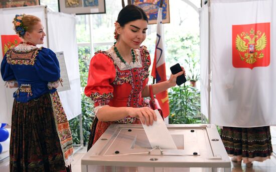 Presidential election in Russian regions