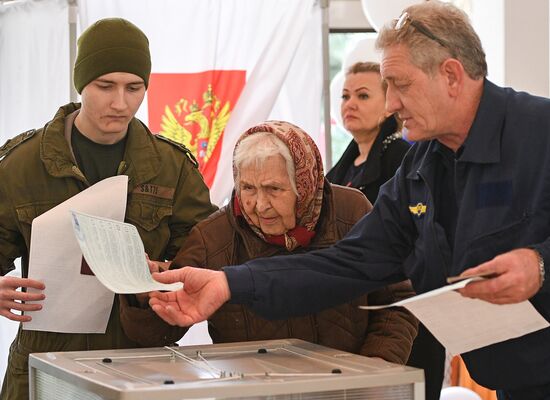 Presidential election in Russian regions