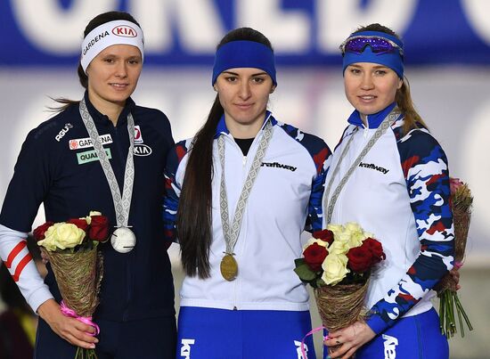 ISU World Cup Speed Skating Final. Day two