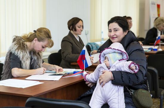 Voting in Russian presidential election abroad