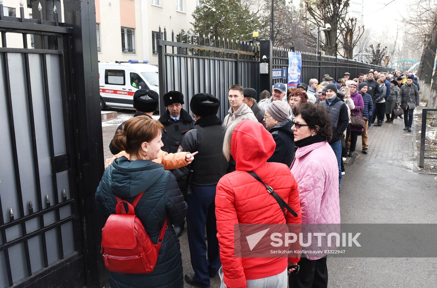 Voting in Russian presidential election abroad