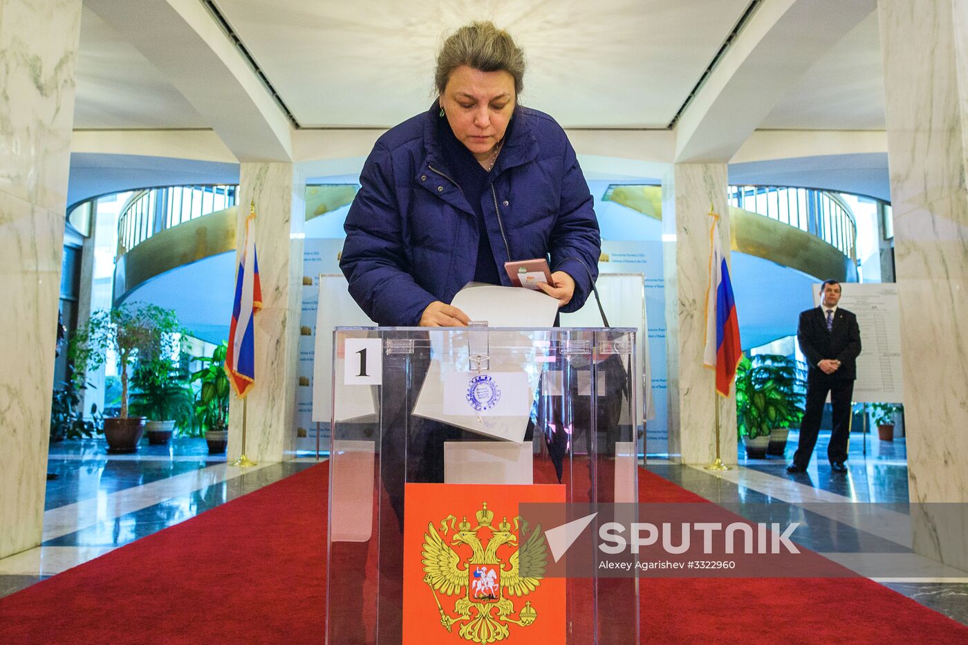 Voting in Russian presidential election abroad