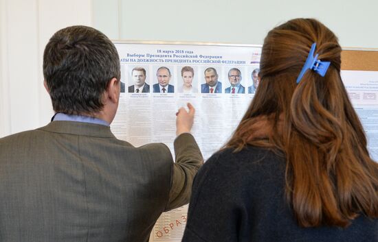 Voting in Russian presidential election abroad