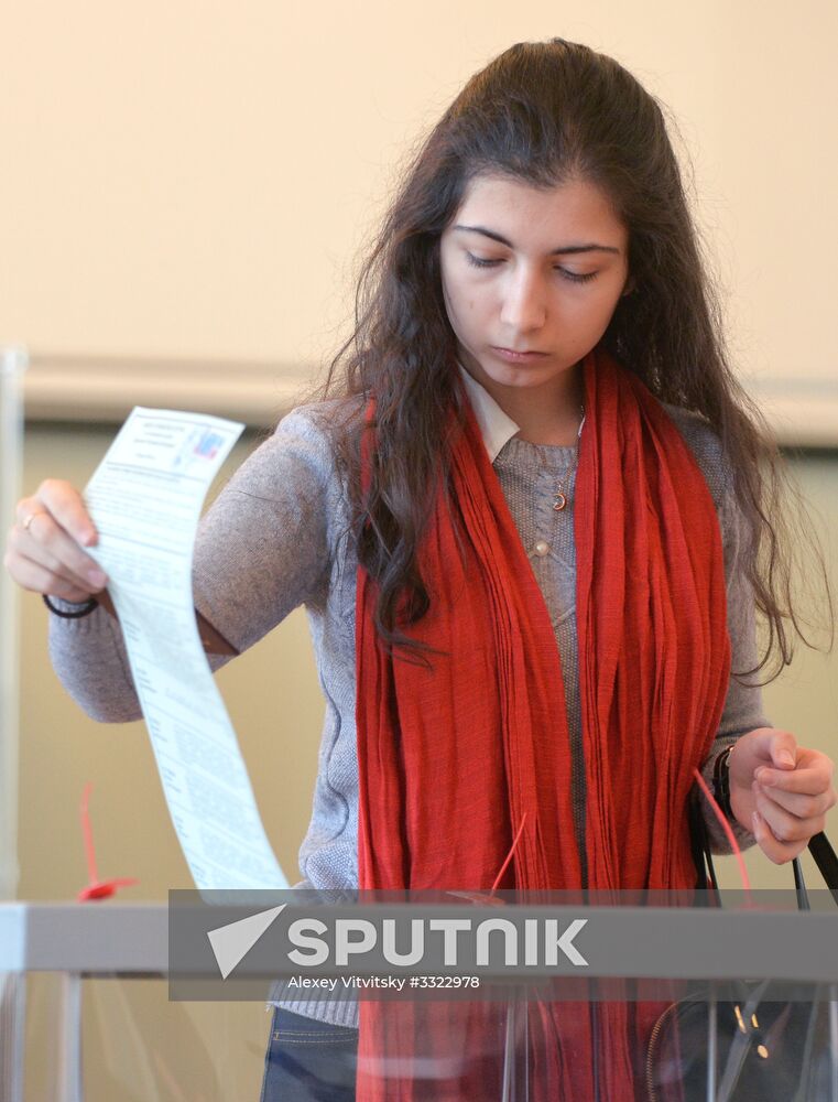 Voting in Russian presidential election abroad