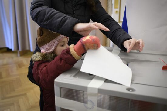 Voting in Russian presidential election abroad