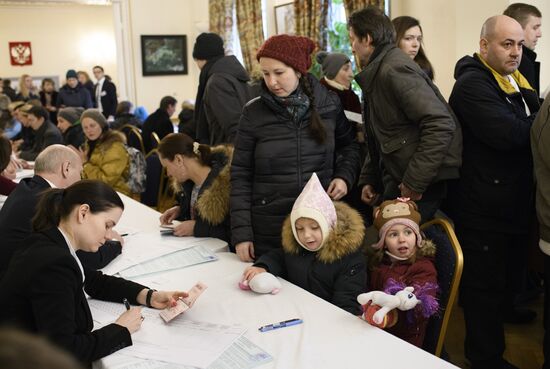 Voting in Russian presidential election abroad