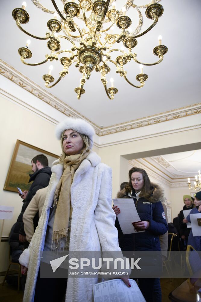 Voting in Russian presidential election abroad