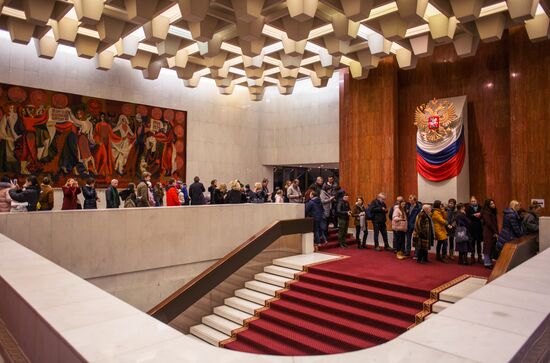 Voting in Russian presidential election abroad
