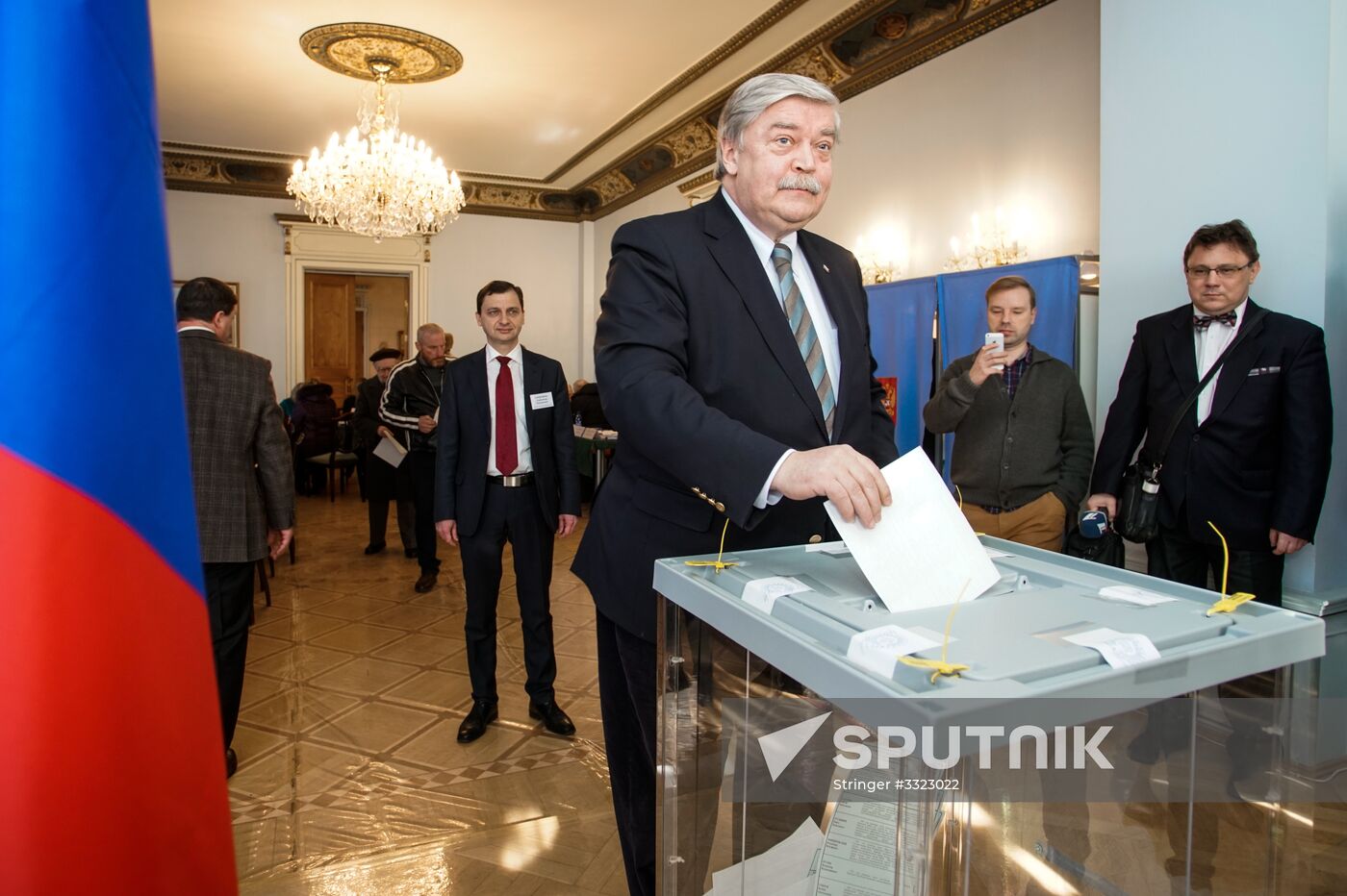 Voting in Russian presidential election abroad