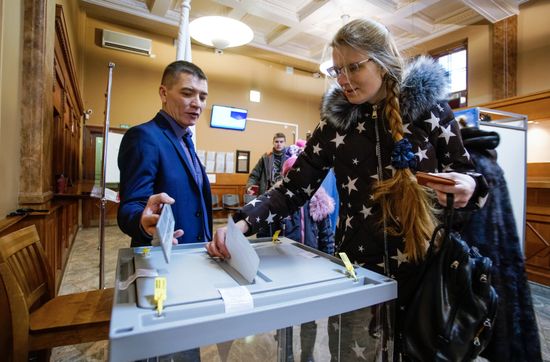 Voting in Russian presidential election abroad