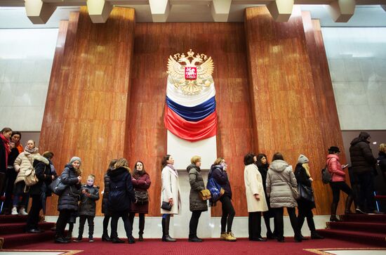 Voting in Russian presidential election abroad