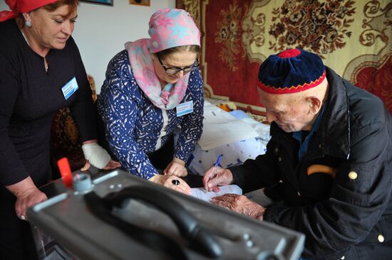Presidential election in Russian regions
