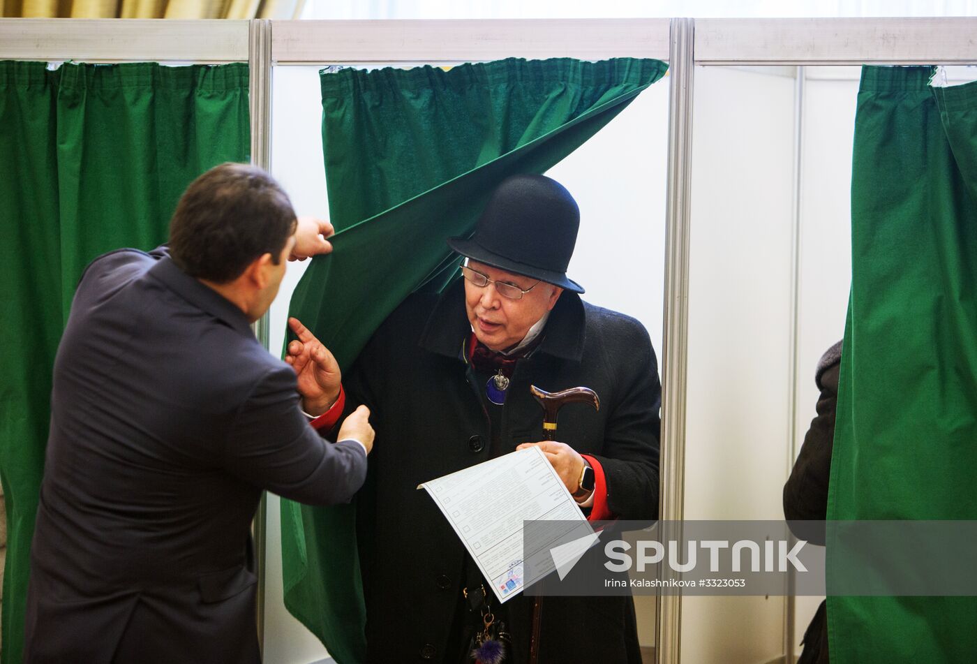 Voting in Russian presidential election abroad