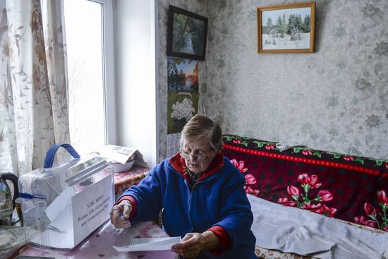 Presidential election in Russian regions