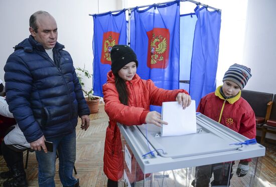 Presidential election in Russian regions