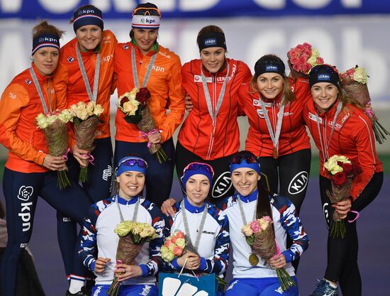 ISU World Cup Speed Skating Final. Day two