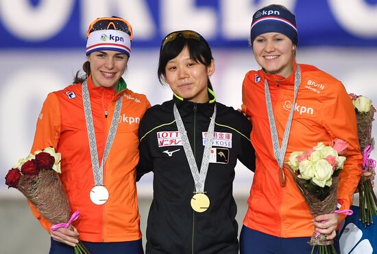 ISU World Cup Speed Skating Final. Day two