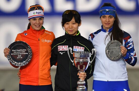 ISU World Cup Speed Skating Final. Day two