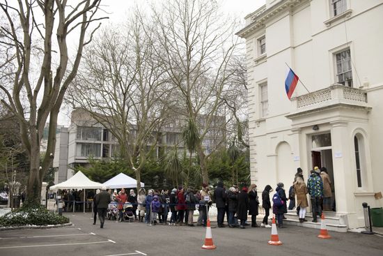 Voting in Russian presidential election abroad