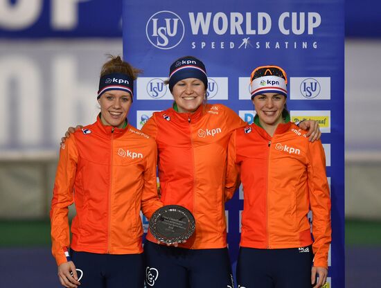 ISU World Cup Speed Skating Final. Day two
