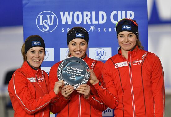 ISU World Cup Speed Skating Final. Day two