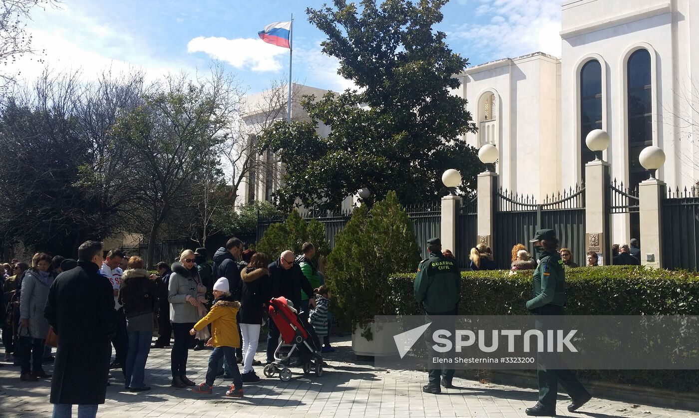 Voting in Russian presidential election abroad