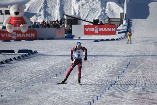 Biathlon. 8th stage of IBU World Cup. Men. Relay competition