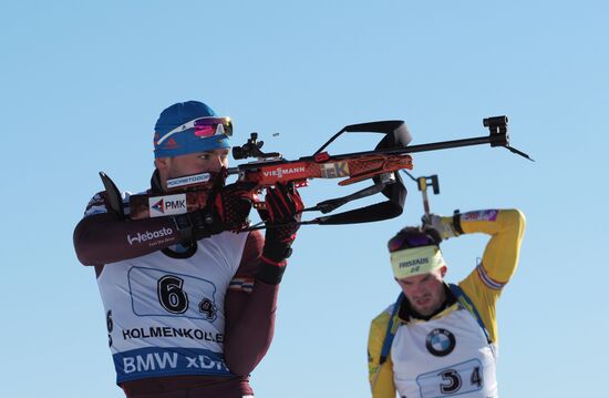 Biathlon. 8th stage of IBU World Cup. Men. Relay competition