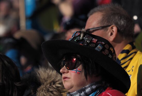 Biathlon. 8th stage of IBU World Cup. Men. Relay competition