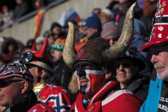 Biathlon. 8th stage of IBU World Cup. Men. Relay competition