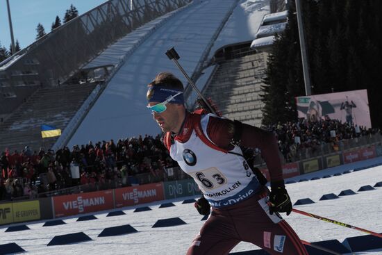 Biathlon. 8th stage of IBU World Cup. Men. Relay competition