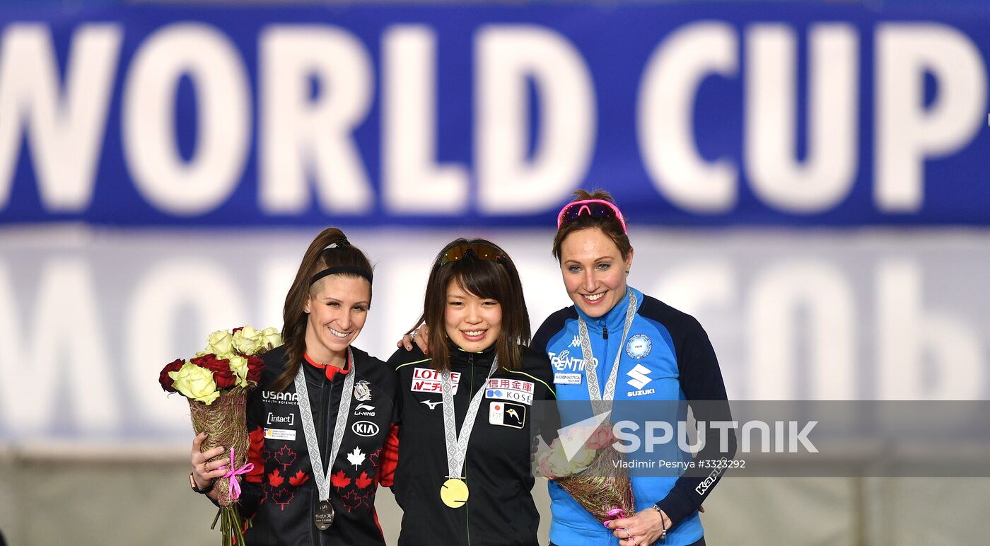 ISU World Cup Speed Skating Final. Day two