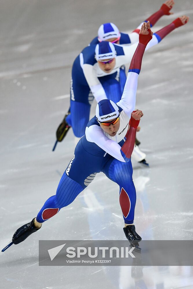 ISU World Cup Speed Skating Final. Day two