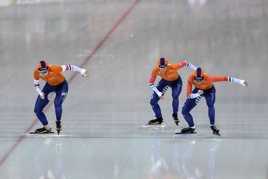 ISU World Cup Speed Skating Final. Day two