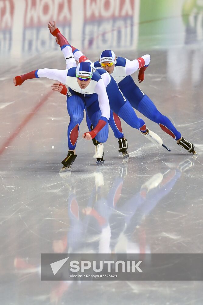 ISU World Cup Speed Skating Final. Day two