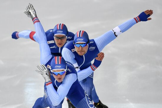 ISU World Cup Speed Skating Final. Day two