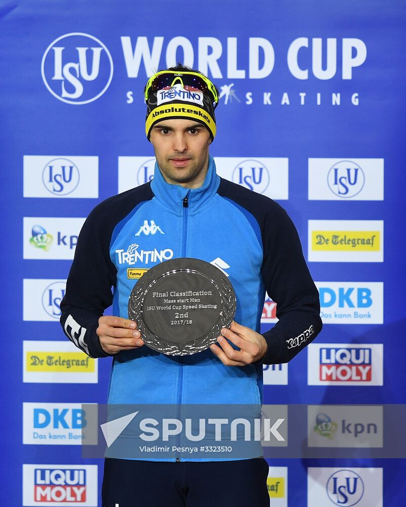 ISU World Cup Speed Skating Final. Day two