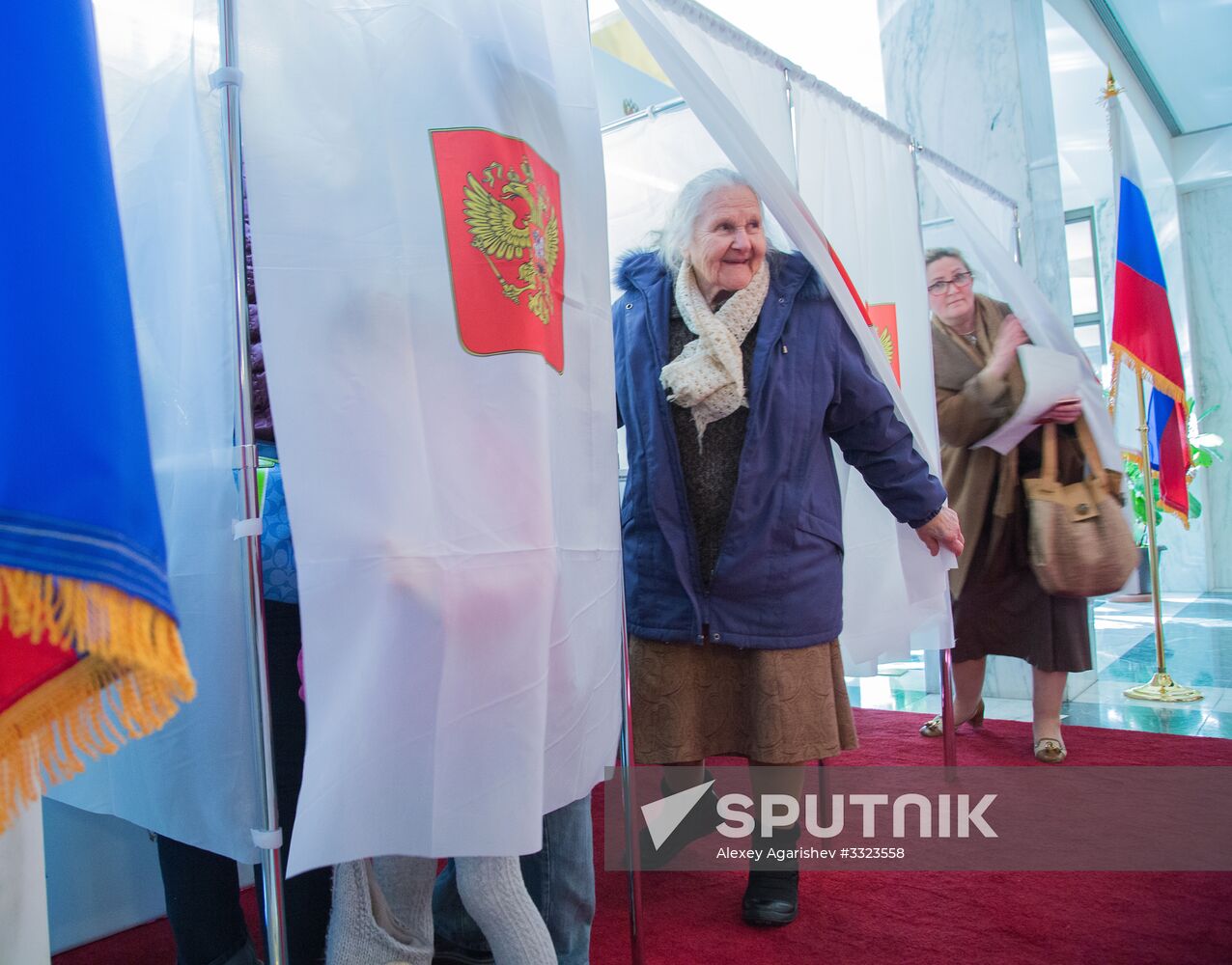 Voting in Russian presidential election abroad