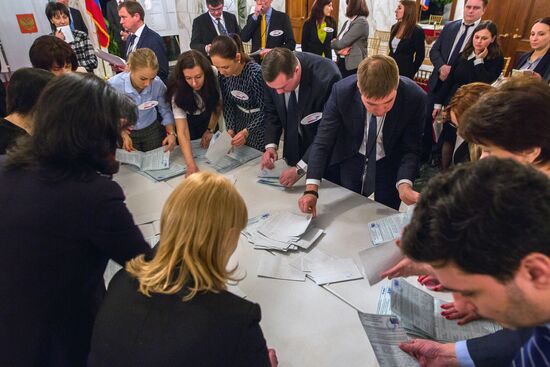 Voting in Russian presidential election abroad