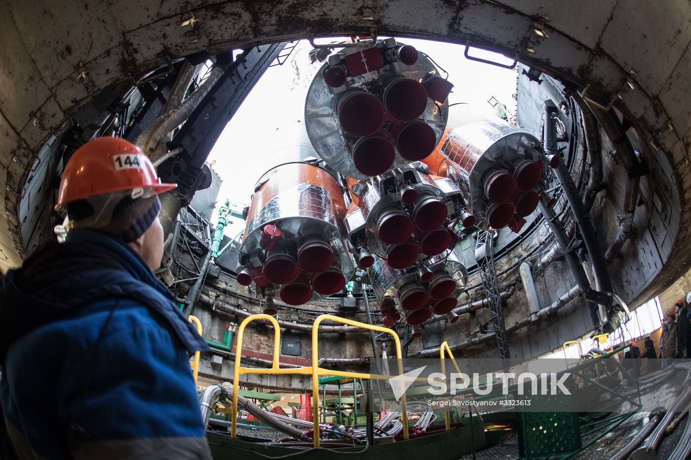 Soyuz-FG carrier rocket with Soyuz MS-08 crewed spacecraft moved to launch pad