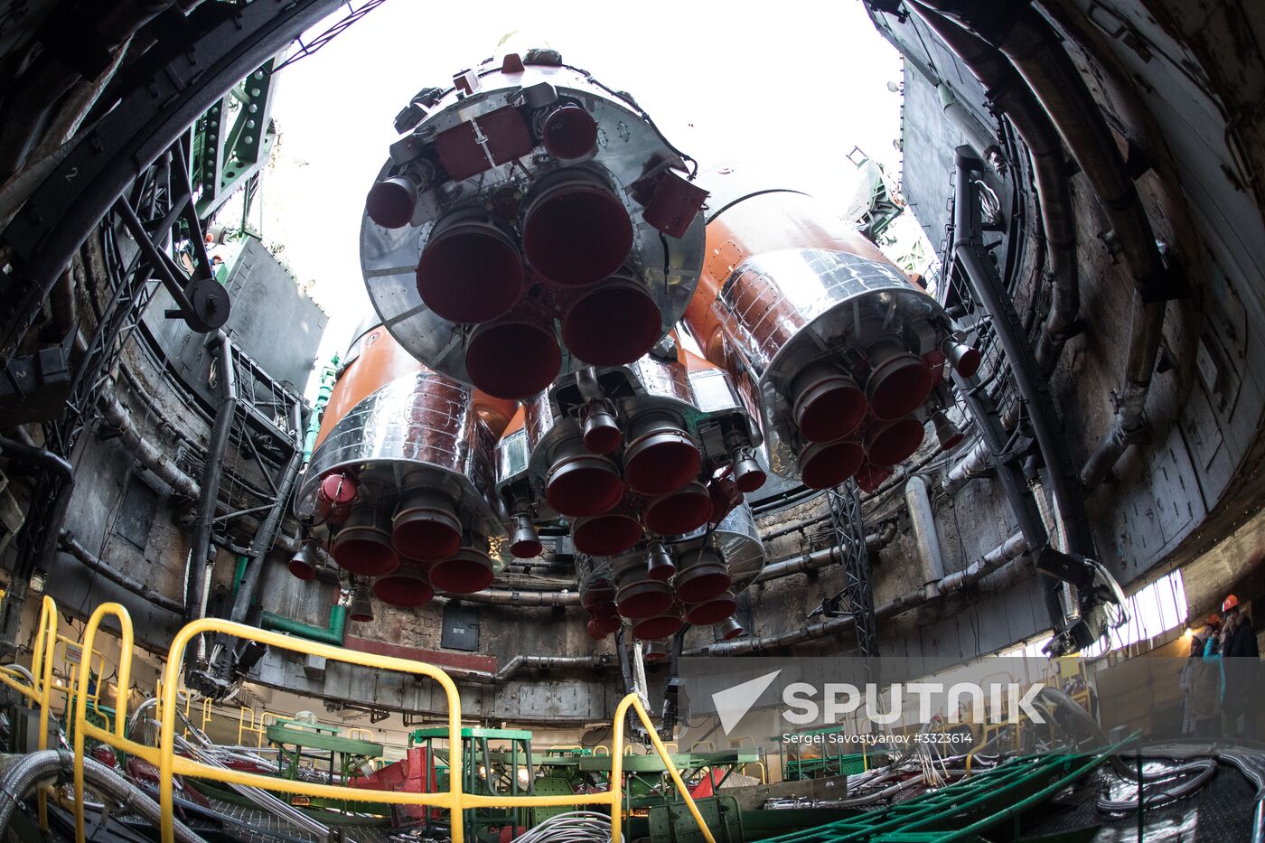Soyuz-FG carrier rocket with Soyuz MS-08 crewed spacecraft moved to launch pad