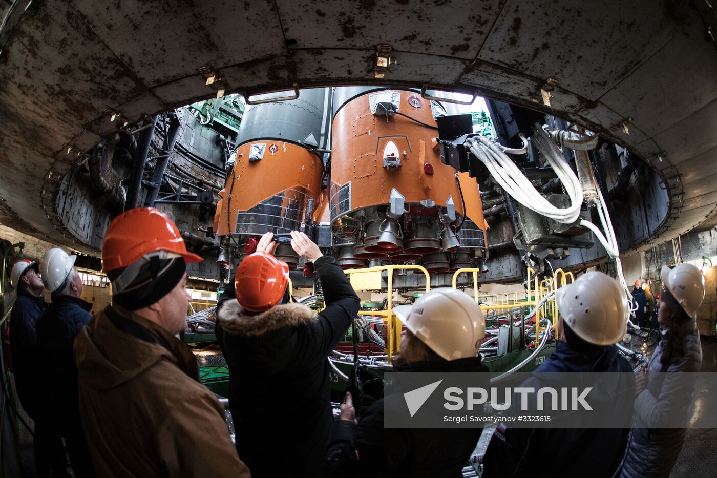 Soyuz-FG carrier rocket with Soyuz MS-08 crewed spacecraft moved to launch pad