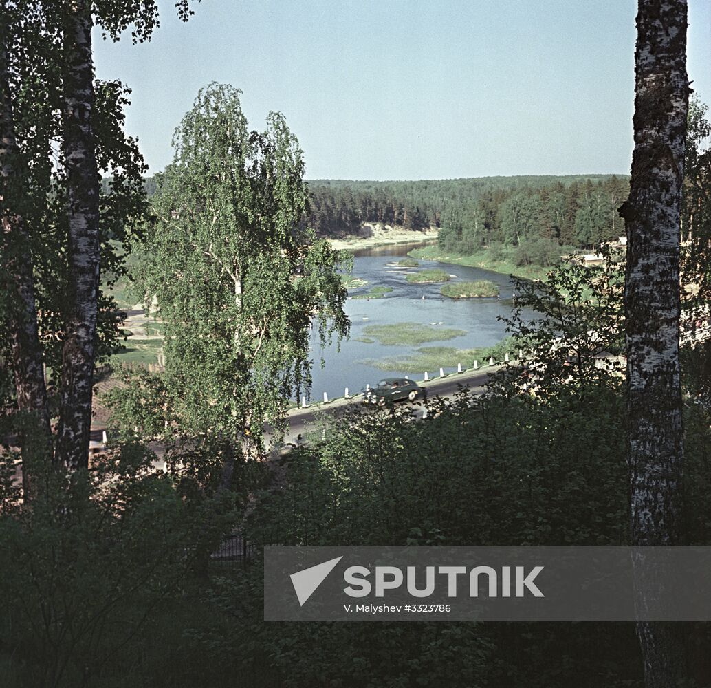 Moskva river near Ruza