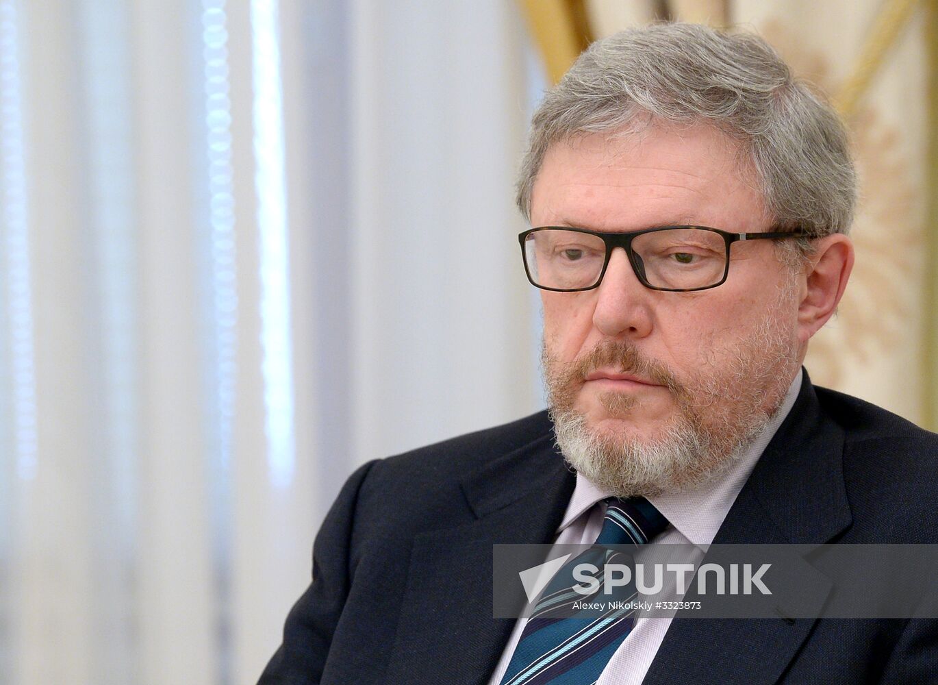 President Vladimir Putin meets with presidential nominees