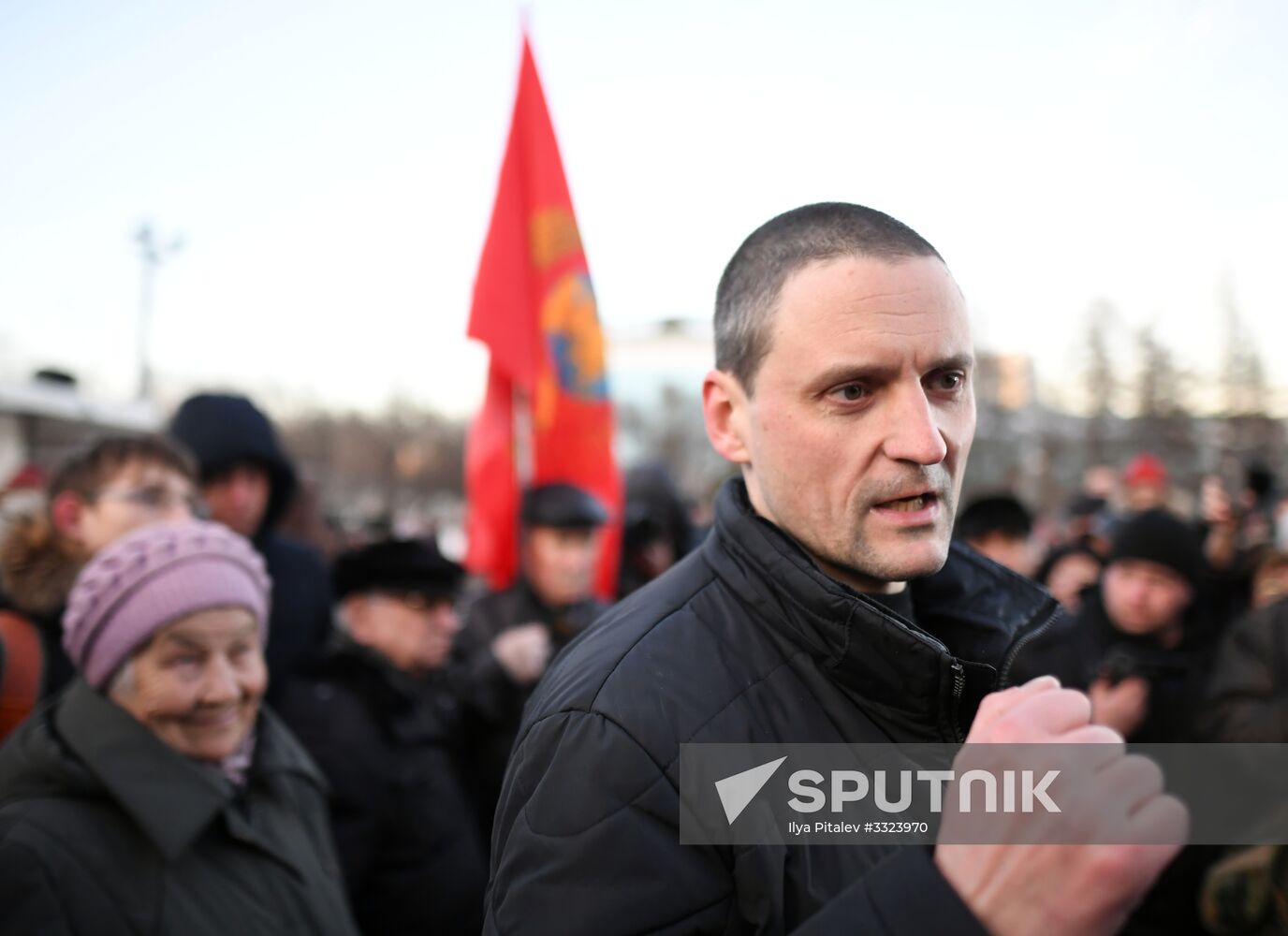 Opposition rally on results of presidential election
